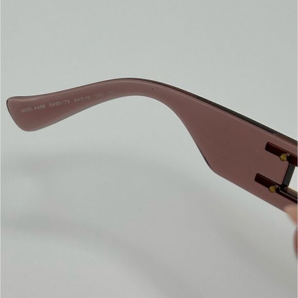 BRAND NEW VERSACE VE4458 543573 Brown Transparent Light Brown Women Sunglasses main image 4